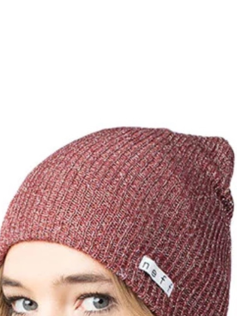 Neff Burgundy Heather Daily Beanie